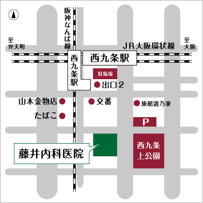 藤井内科医院マップ